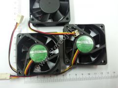 SUNON MAGLEV FAN  6x6x2cm dc 12 volt fan KDE1206PKVX 3 kablo