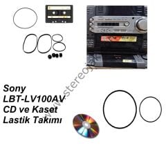 Sony  LBT-LV100AV  CD ve Kaset   Lastik Takımı