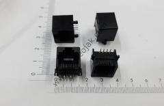 ETHERNET-10   90 DERECE  RJ/RC45 8P8C YUVA  1.45CMX1.3CMXH:1.45CM
