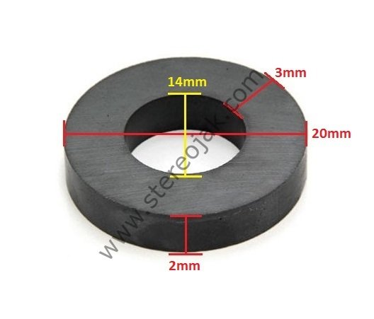 ( A-22 ) 20mm X 14mm X 3mm X 2mm Teyp Makara Lastiği , Kasnak Lastiği  A-22 Model