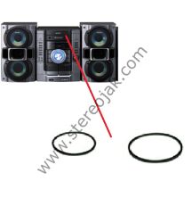 SONY MHC-RG495  CD BÖLÜMÜ LASTİK SETİ  ( 2 Lİ )