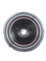 25 Cm Hoparlör Konisi , Subwoofer ,Slp , Subbass Konisi Kırmızı Dikişli Model , ( Bobin Kısmı : 4 CM - Derinlik : 6.8 CM ) Kaliteli