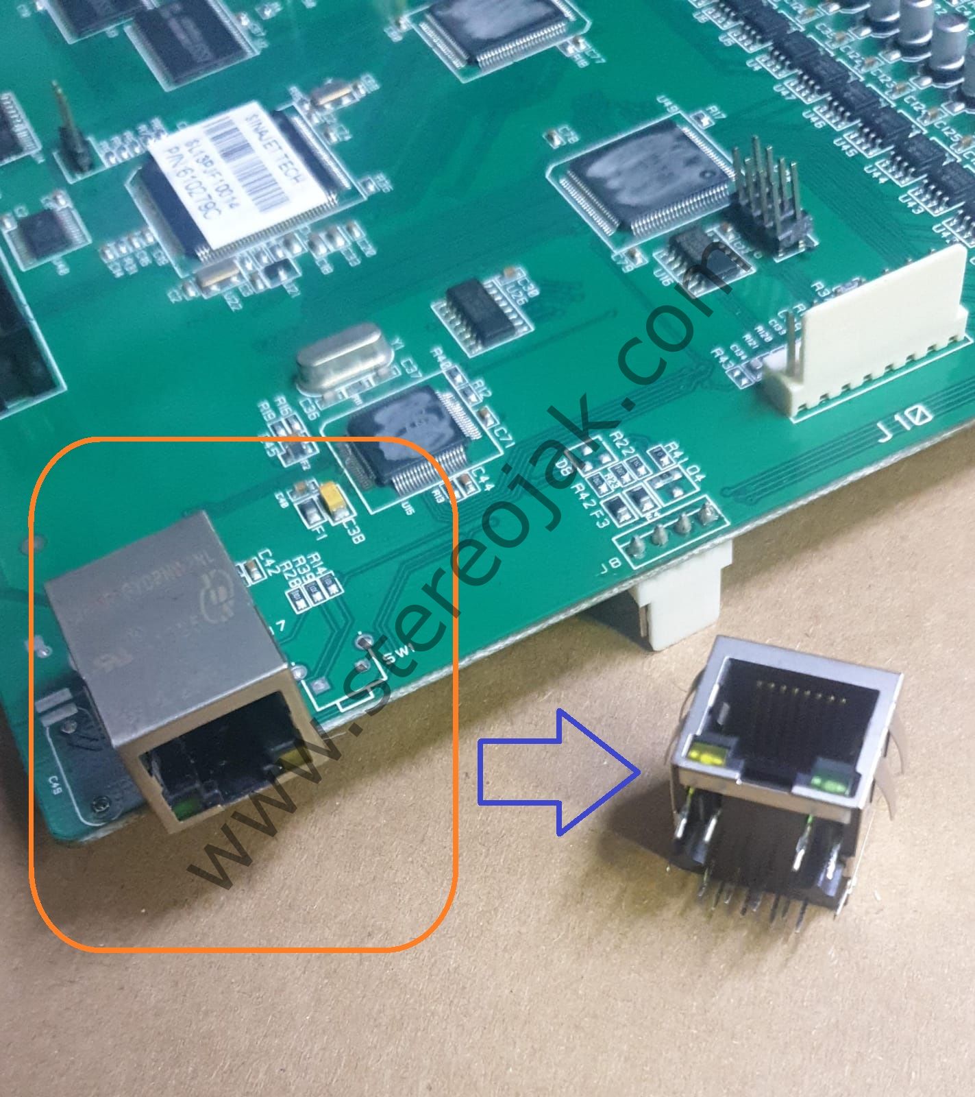 13F-60FGYDPNW2NL   Led li  ethernet girişi    ( 670000H   SINAJET TECH )   SINAJET TECH  SL13PJF10014      UYUMLU ETHERNET YUVASI