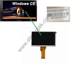 HTF07050-0301PTK       Piranha 7785 UYUMLU  ARKA  İÇ KISIM  LCD  EKRAN    ( UZUN FLEX EKRAN )