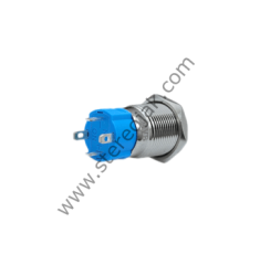 12MM KALICILI LEDLİ METAL BUTON - 1NO - IP67