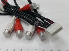 JVC KW-AVX706 6.5 INC DOUBLE DIN teyp dek  anfi kablo