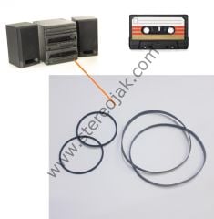 KENWOOD RXD-C3   Kenwood Müzik Seti Lastik Takımı   ( Kaset bölümü lastik seti )