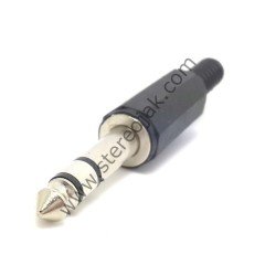 6.3mm stereo gitar jak  kaliteli plastik kasa