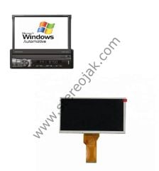 Jameson JS-877 7inç Indash Teyp    Uyumlu  iç arka kısım LCD Ekran