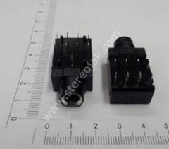 6.3mm stereo gitar jak 9 bacak