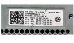 VW OTO TEYP SOKETİ MODEL :  YD7   09722-004/0002 BT      MIB STD2 PQ +/NAV   VWZAZS25322412    5C0035680E      VOLKSWAGEN - BEETLE - CADDY-  CC - GOLF 6 - JETTA - SCIROCCO - TIGUAN  ( ARKA TEYP SOKETİ  - GÜÇ SOKETİ  - POWER KABLOSU )