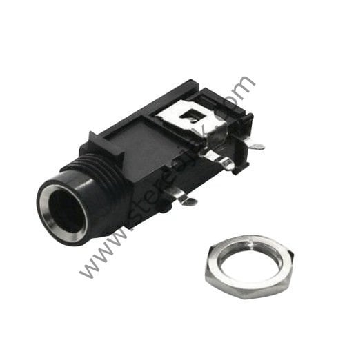 6.3MM MONO JAK YUVASI , 3 PİN , MONO GİTAR JAK ŞASE