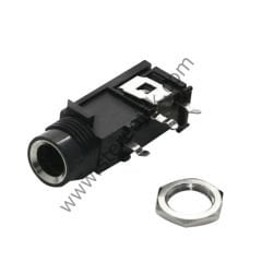 6.3MM MONO JAK YUVASI , 3 PİN , MONO GİTAR JAK ŞASE