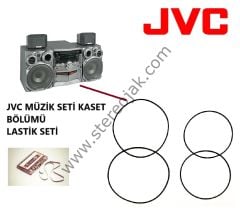 JVC MÜZİK SETİ   MX-SK  SERİSİ  UYUMLU       ÇİFT   KASET ÇALAR   BÖLÜMÜ  LASTİK    ( MX-SK1     MX-SK3 )