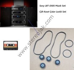 SONY LBT-D505 ( TC-D505 )  COMPACT Hi-Fi Component System   Çift  Kaset Çalar Bölümü   Lastik Seti