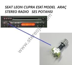 SEAT  LEON CUPRA STEREO   OEM   RADIO  KASET   VE CD  MODEL  SES POTANSI