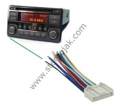 NİSSAN JUKE  TEYP SOKETİ  AGC-0071RF-D         JUKE 2011-2013 TEYP ARKA SOKETİ