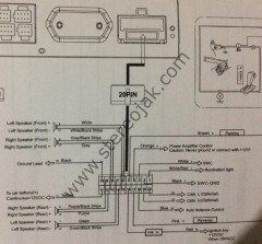 navitech NX-207R  teyp soketi kablosu