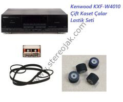 Kenwood KXF-W4010   Çift Kaset Çalar  Komple Lastik Seti