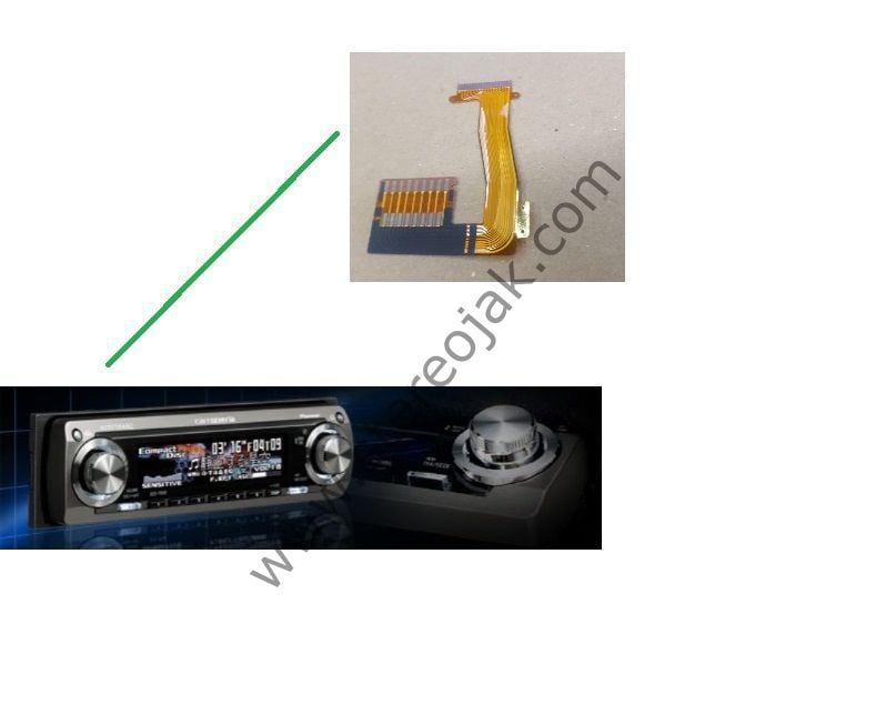 PİONEER CARROZERİA DEH-P099     PANEL FİLMİ