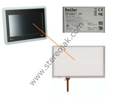 Beijer   X2 base 7 - F2 Dokunmatik HMI Panel 7''   (  Dış Yüzey Dokunmatik Bölüm )