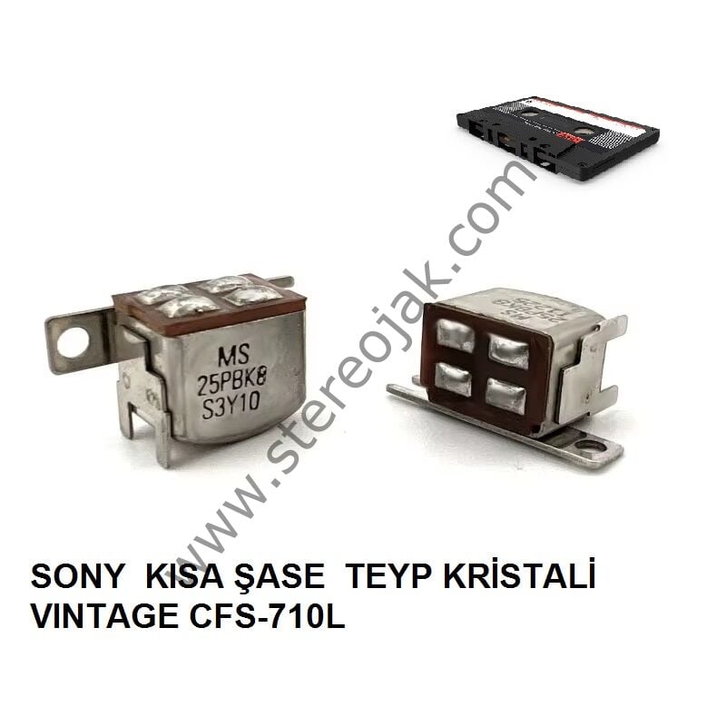 SONY  KISA ŞASE  TEYP KRİSTALİ  VINTAGE CFS-710L