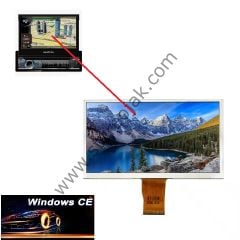 NEWFRON NF-N711.MR INDASH  uyumlu  iç arka  kısım  Lcd  Ekran
