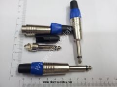 6.3 mono neutrick model metalik  gitar jak