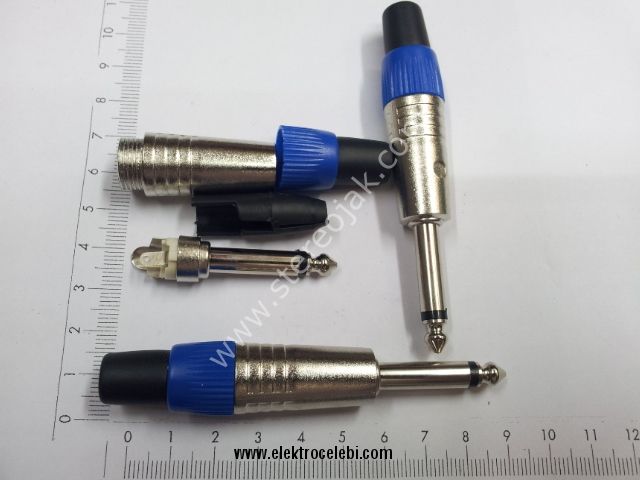 6.3 mono neutrick model metalik  gitar jak 1 ADET