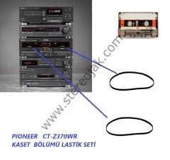PIONEER  CT-Z370WR    CT-Z470WR     CT-Z570WR   Çift  Kaset Bölümü  Lastik Seti
