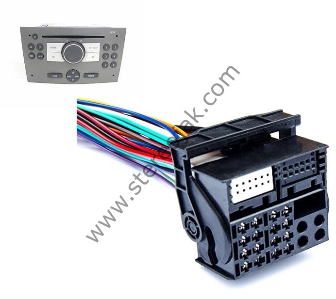 OPEL  ASTRA CD-30           OPEL COMBO  BLAUPUNKT UCH-UK6   TEYP SOKETİ    TYPE: CD 30  URA 70.03.01 SD      OPEL ASTRA H 2005 TEYP ARKA SOKETİ
