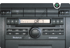 skoda auto symphony  teyp potansı