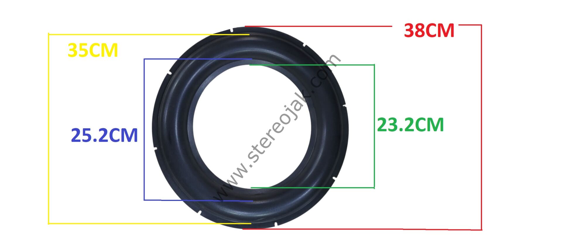 38CM Bass Körüğü SPL 1.Kalite