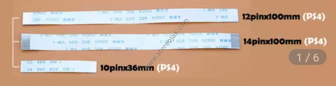 PS4 14 pin flex kablo AWM 20624 80C VW1 10CM