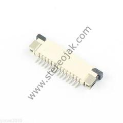 14 pin  1mm üst kontak flat kablo yuvası