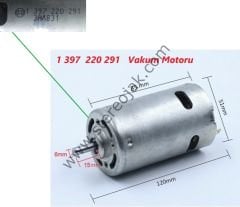 1 397 220 291    Vakum Motoru  ( 1-397-220-291   Motor )  Uzun Ömürlü Motor