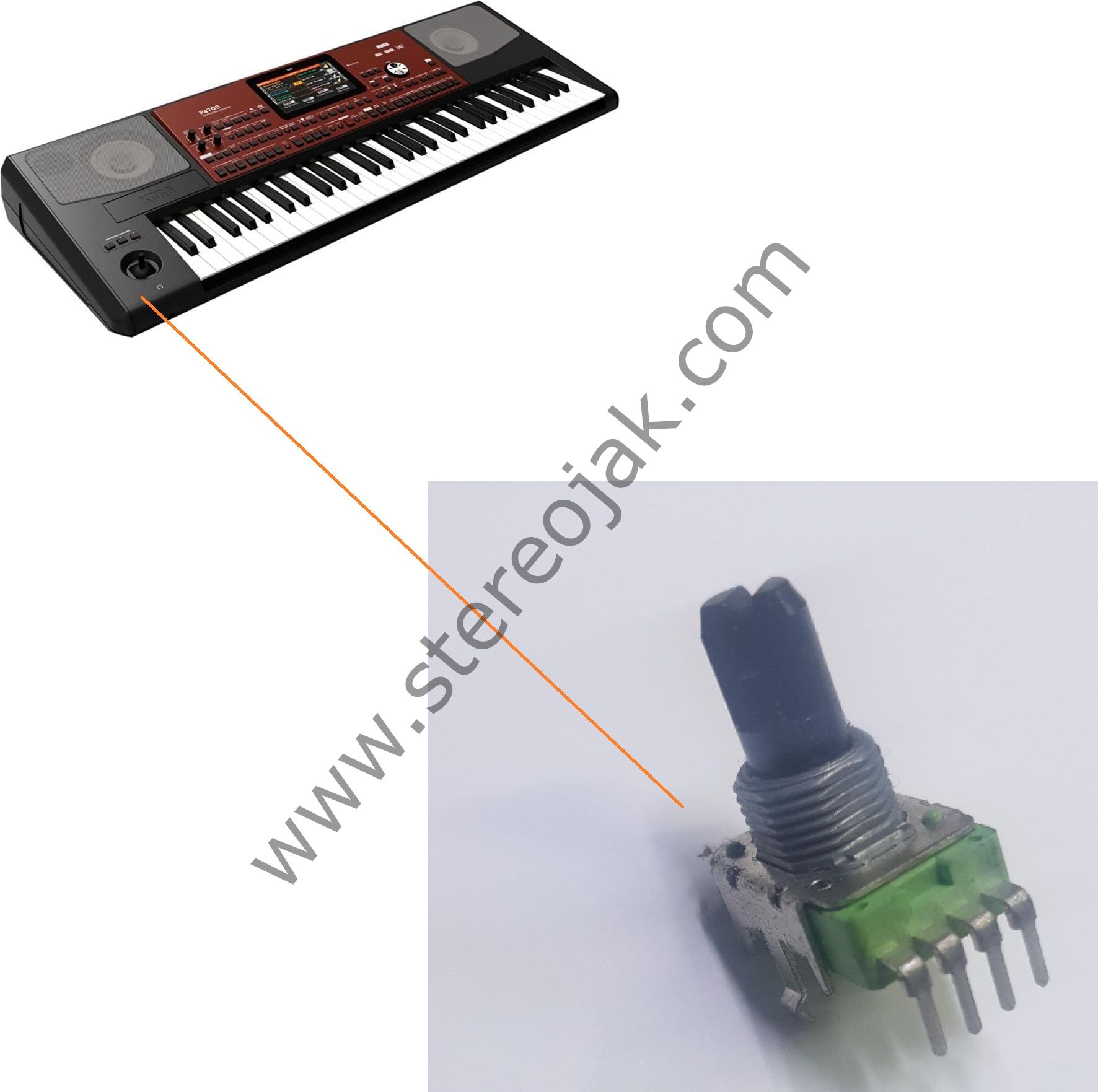 KORG PA700 OR    PITCH  BEND   POTANS