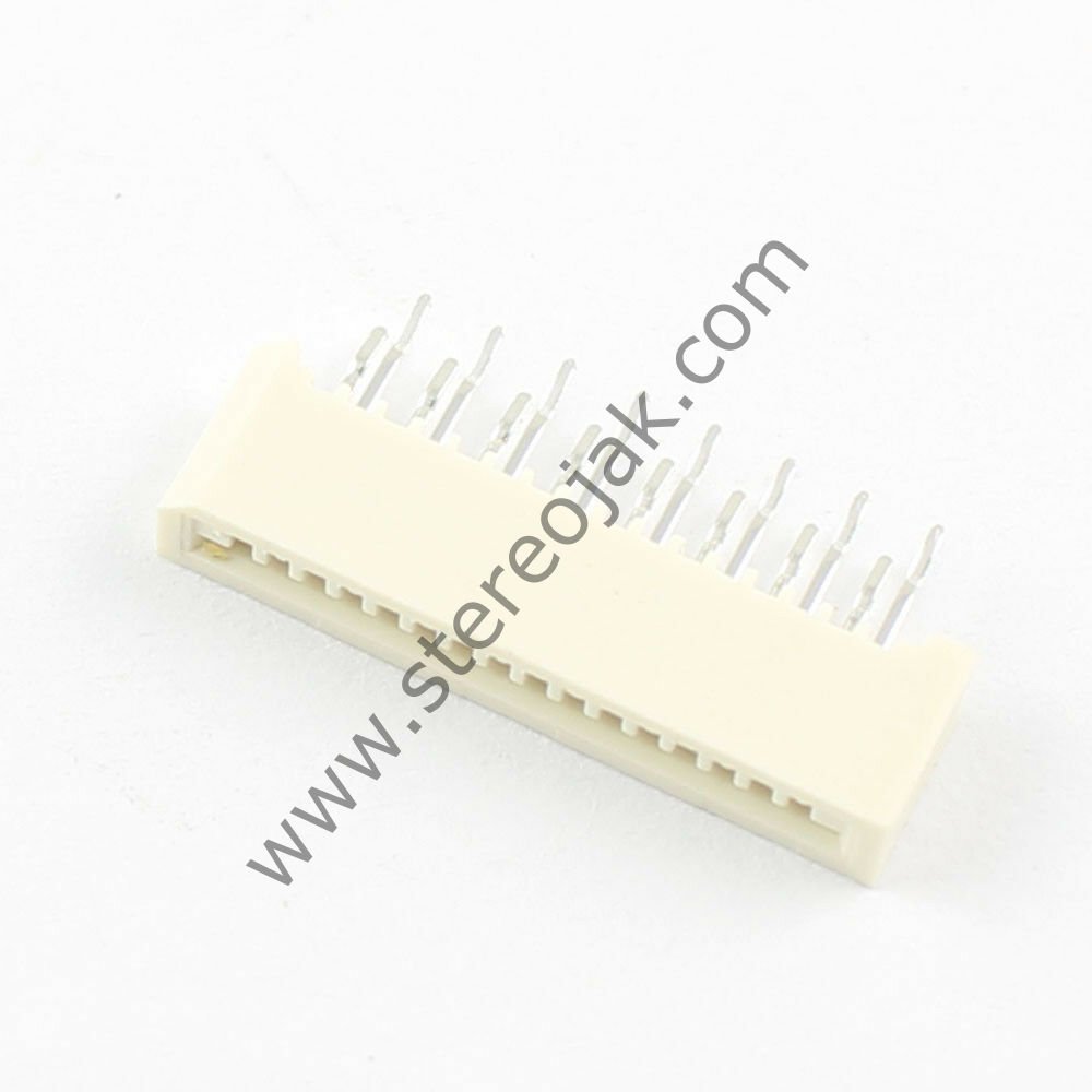 16 pin  1mm flat kablo yuvası dik