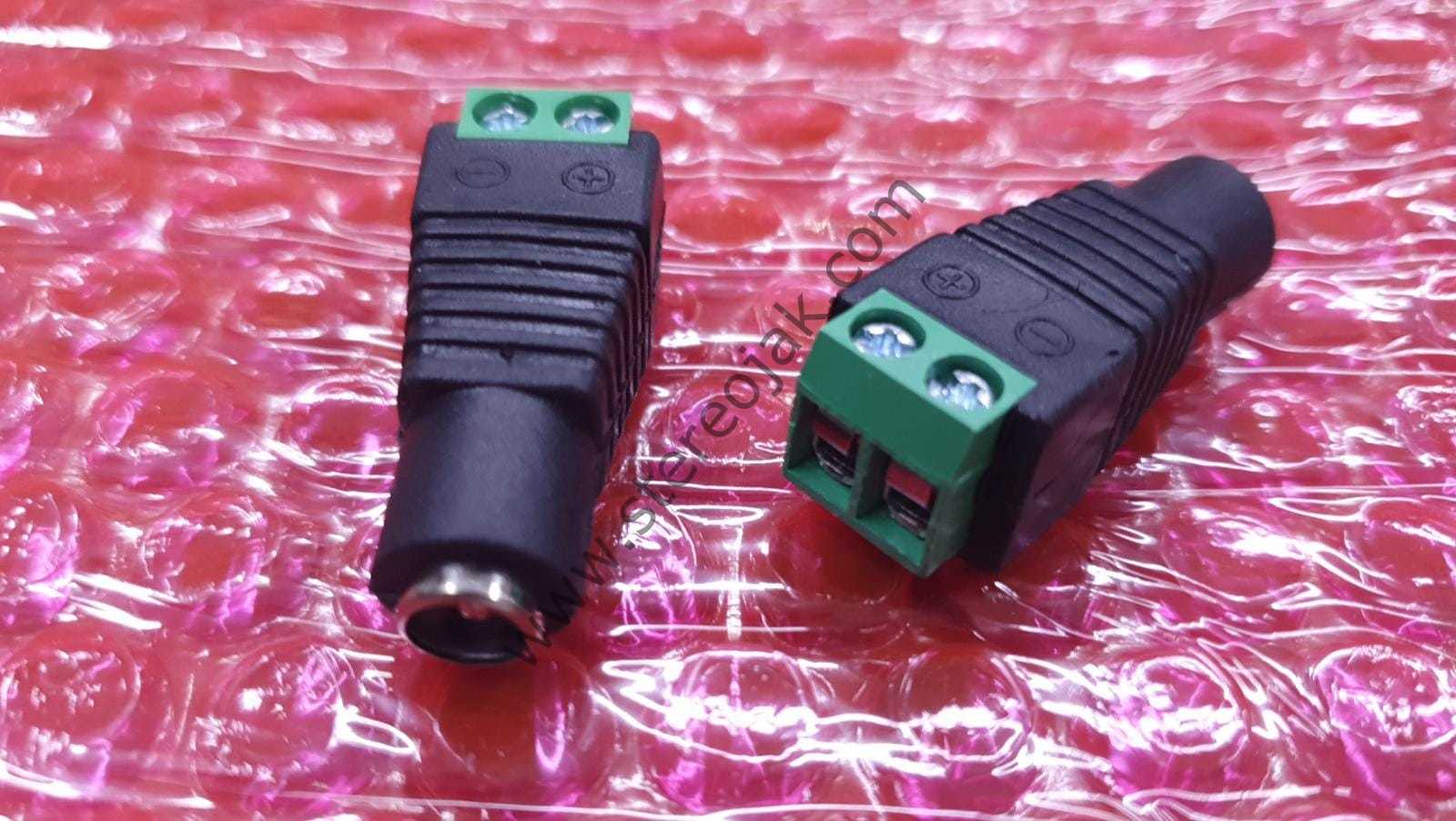 ADAPTÖR DC UZATMA   VİDALI 5.5MMX2.1MM (Fırsat Ürünü)