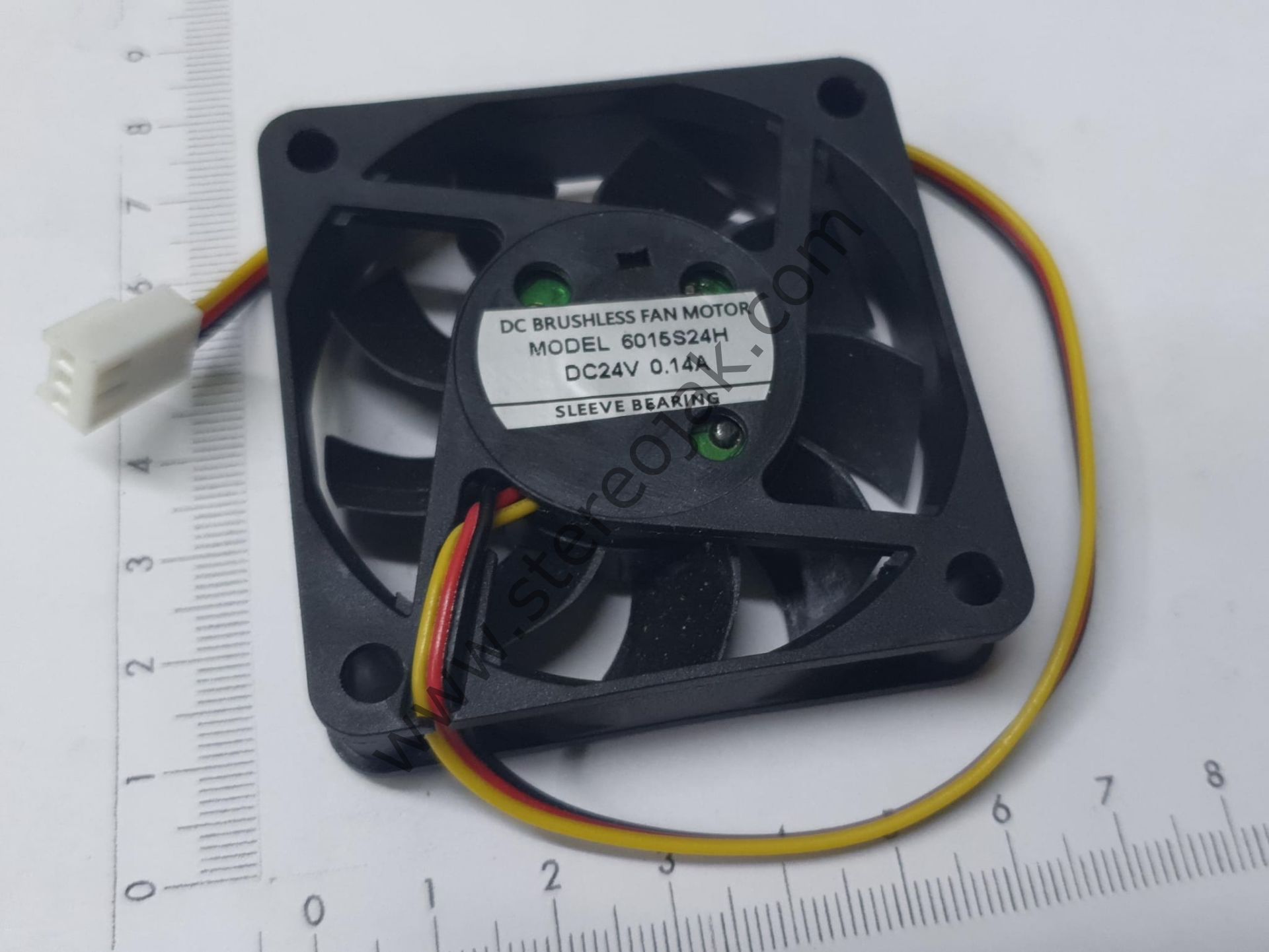 6X6X1.5 DC24V 0.14A DC BRUSHLESS FAN 3 KABLO