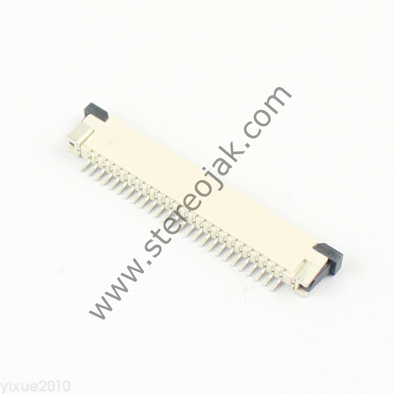 26 pin 1mm üst  kontak flat kablo yuvası