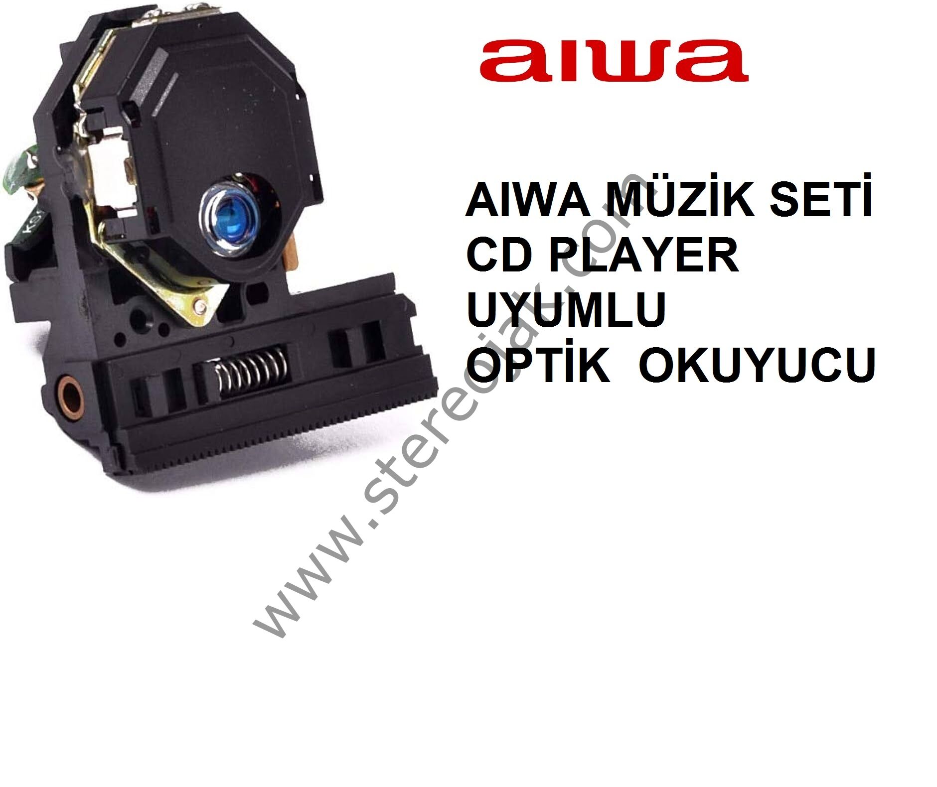 AIWA MÜZİK SETİ   CD PLAYER   OPTİK  OKUYUCU