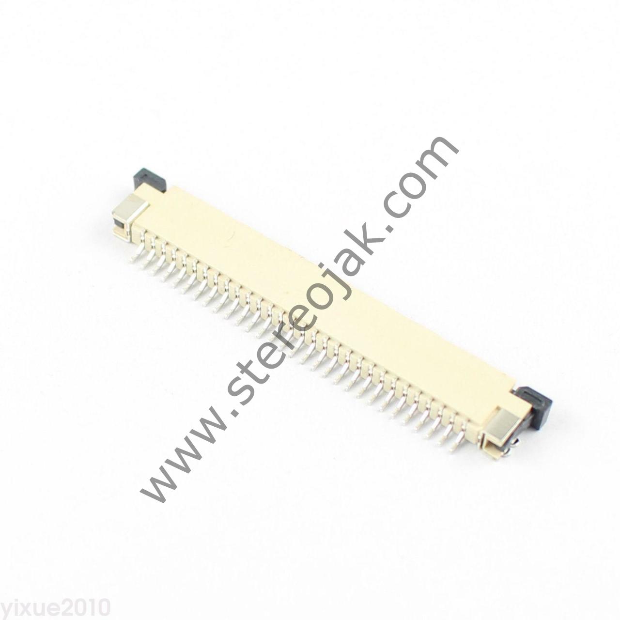 30 pin 1mm üst kontak flat kablo yuvası