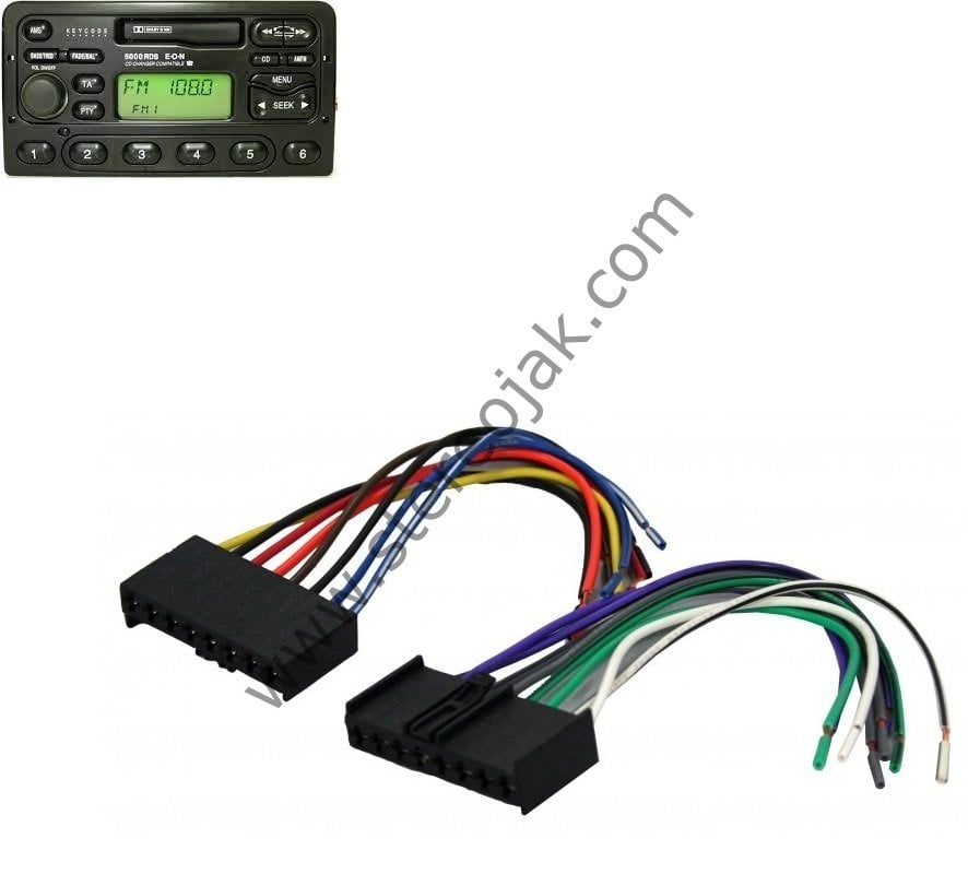 5000 RDS E-O-N    FORD  FD 500N  ( KASET - RADYO )  ARKA TEYP SOKETİ