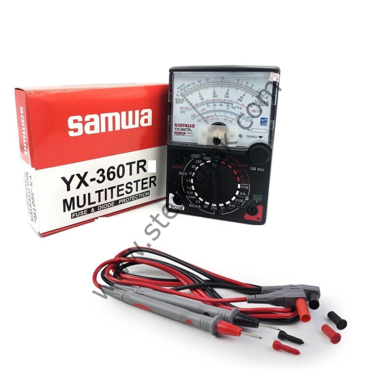 SANWA サンワ YX-360TR マルチテスター Yahoo!オークション - SANWA サンワ マルチテスター YX-360TR 取説付き