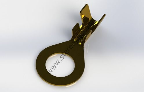 DF-10/10 , 10.2MM , Yuvarlak Terminal Topraklama Kablo Papuç , 1.Kalite ( Adet Seçiniz )
