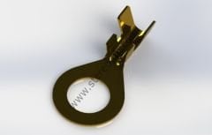 DF-10/10 , 10.2MM , Yuvarlak Terminal Topraklama Kablo Papuç , 1.Kalite ( Adet Seçiniz )
