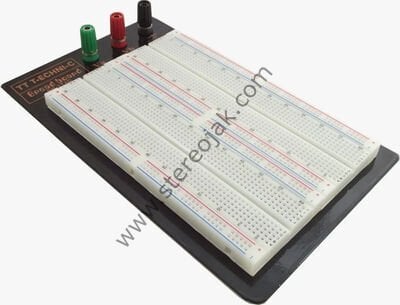 Extra Büyük Boy 2'li Breadboard - 1260pin, 3 Jaklı