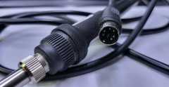 6 Pin Mini Konnektörlü Havya sapı , Havya Kolu Kaliteli Seri