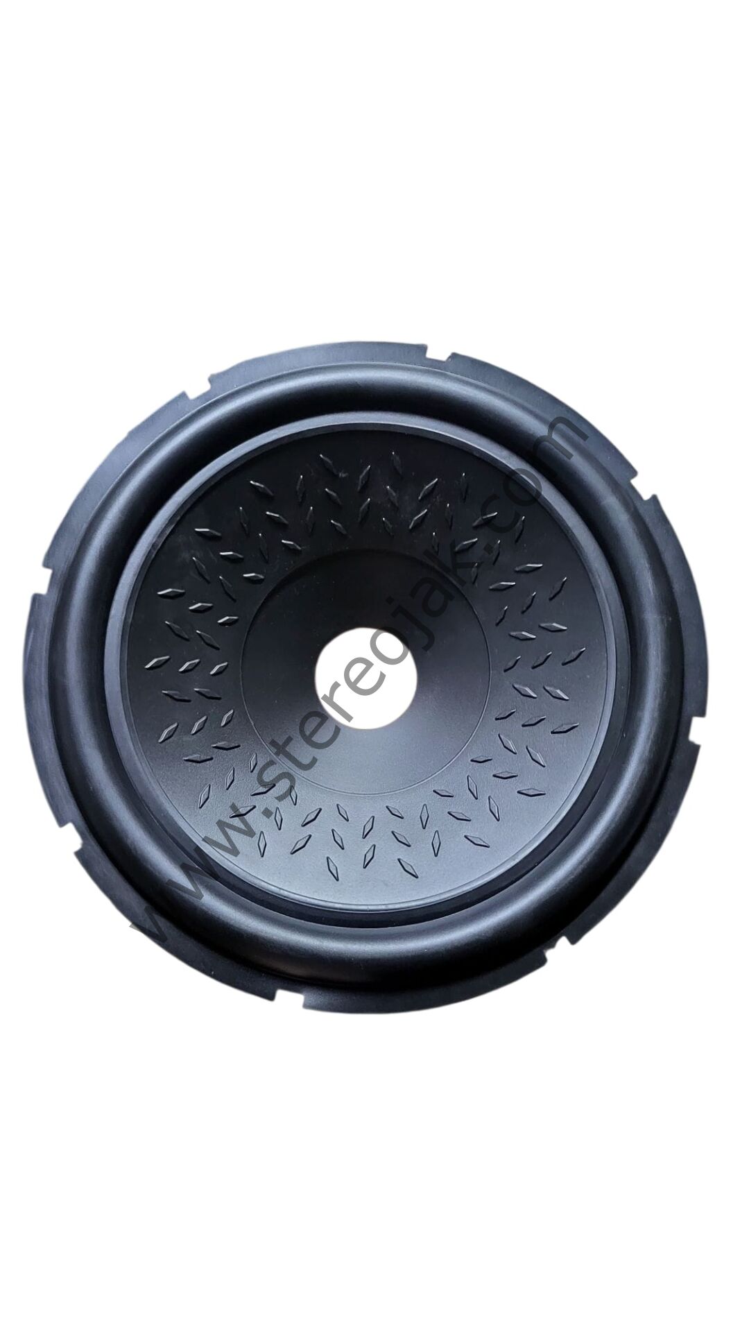 30 cm Hoparlör Konisi Körüklü , Desenli Damla Tipi , Siyah , Kauçuk Körük  , Bobin Çapı 5cm , Derinlik 7Cm  , Pioneer , JBL